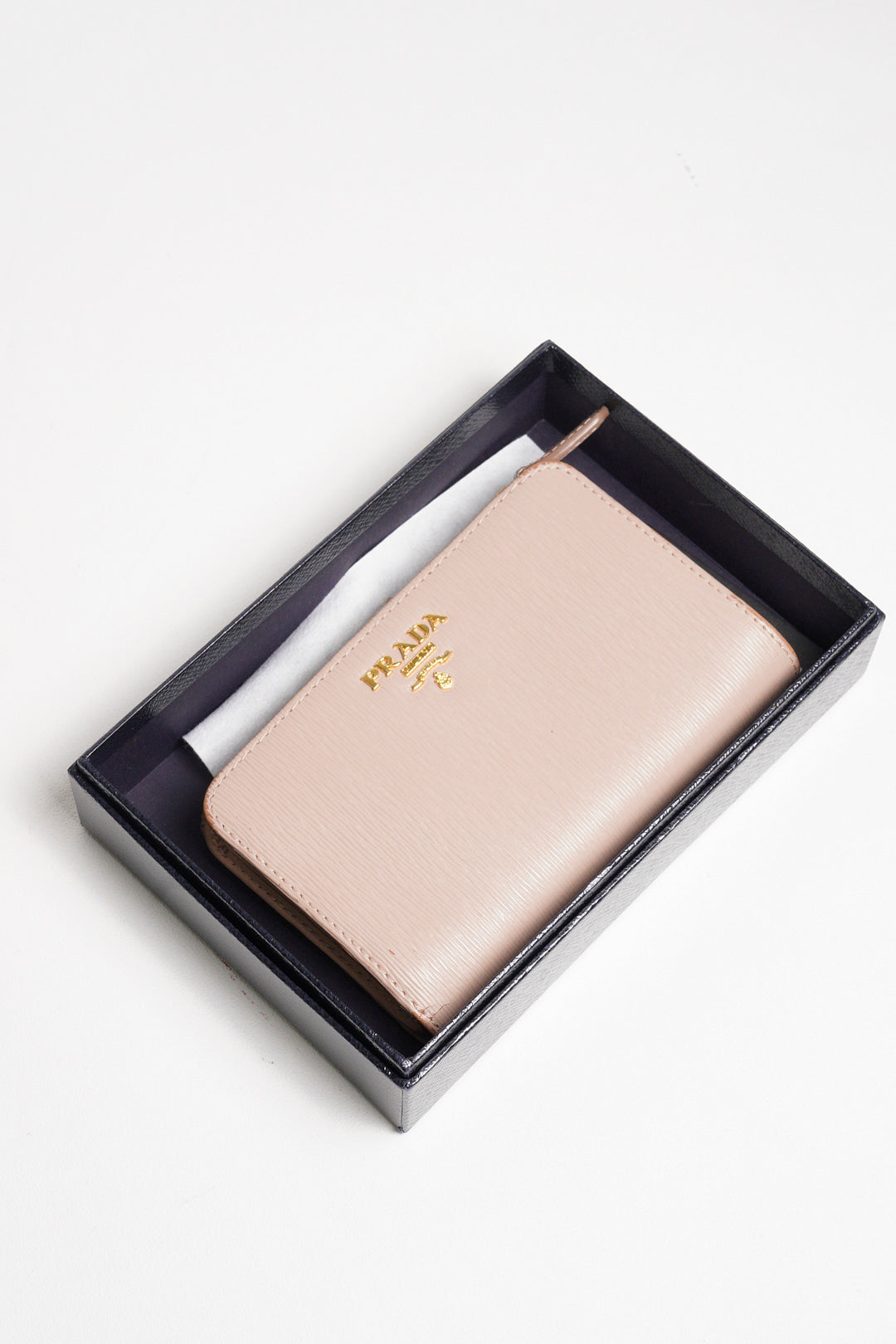 PRADA 帆布中夾錢包