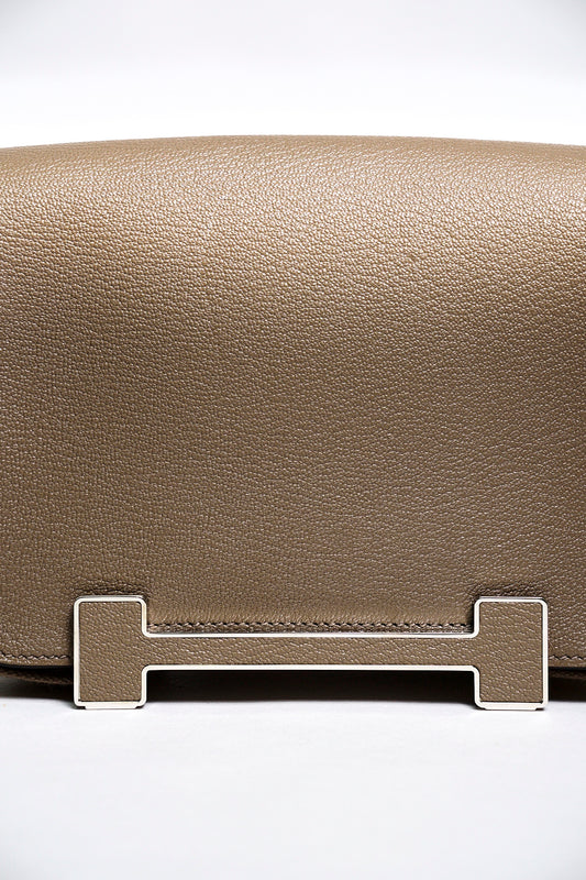 HERMES Gate 包 大象灰 木屐包 包況9.8成新,U刻