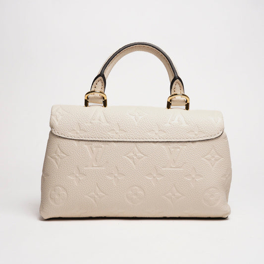 Louis Vuitton Nano Madeleine Monogram Empreinte 奶油色