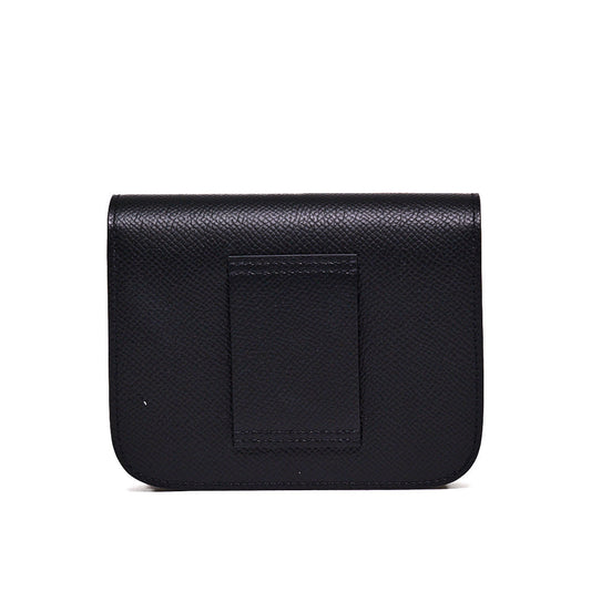 HERMES Constance Slim wallet 黑色