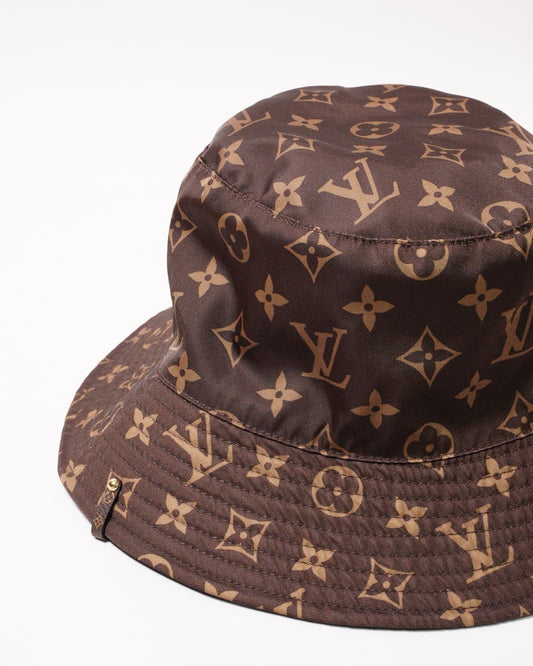 Louis Vuitton Monogram 經典老花雙面漁夫帽 棕色