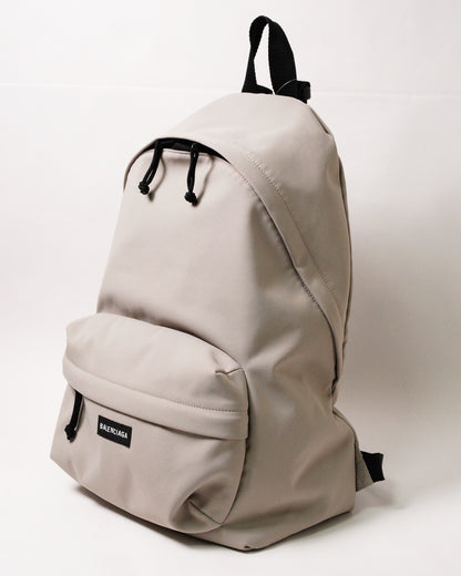 Balenciaga EXPLORER 雙面後背包 黑色 × 奶茶灰