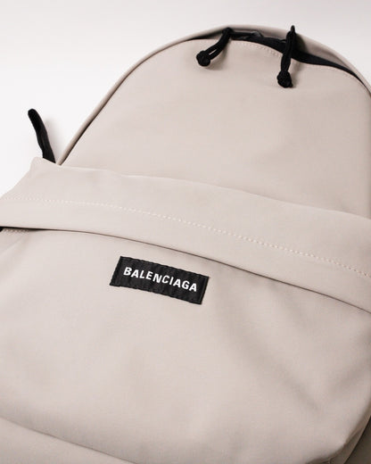 Balenciaga EXPLORER 雙面後背包 黑色 × 奶茶灰