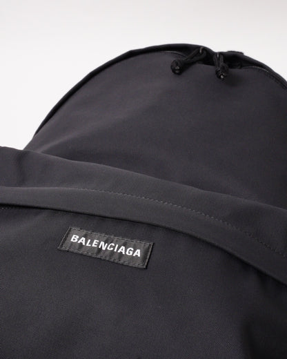 Balenciaga EXPLORER 雙面後背包 黑色 × 奶茶灰
