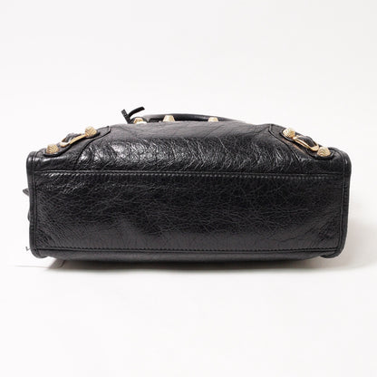 Balenciaga S city黑金機車包小號