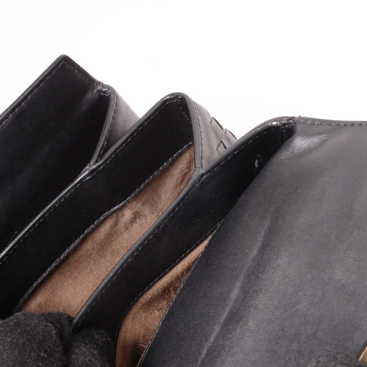 BOTTEGA VENETA BV Piazza黑色小號肩背斜背包