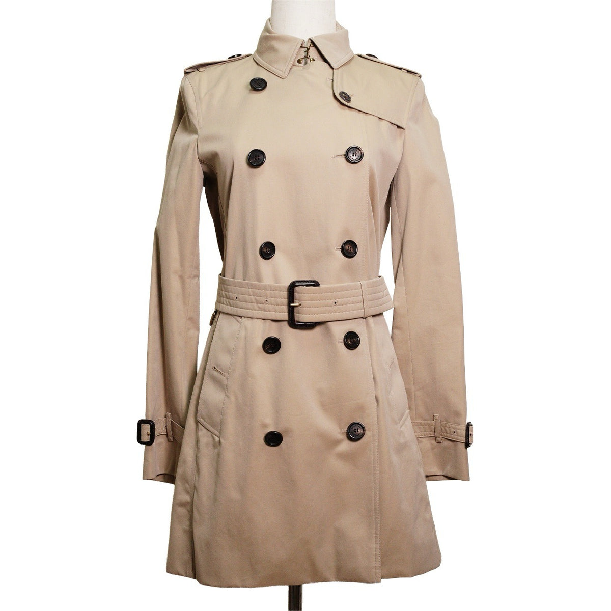 Burberry 經典雙排扣卡其色風衣外套