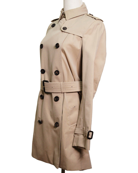 Burberry 經典雙排扣卡其色風衣外套