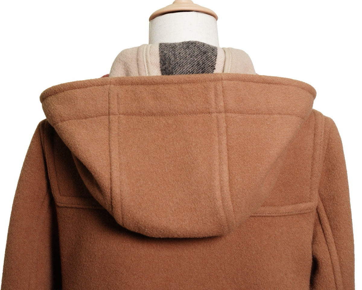 Burberry 駝色羊毛牛角扣大衣