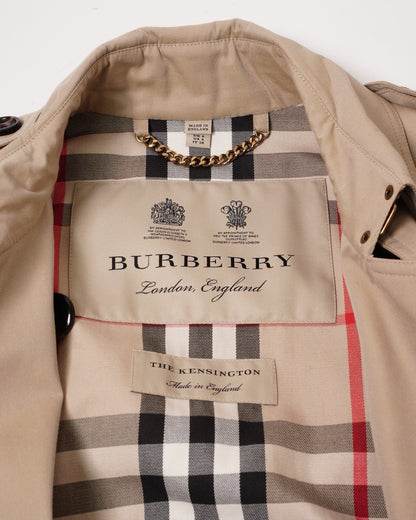 Burberry 經典雙排扣卡其色風衣外套