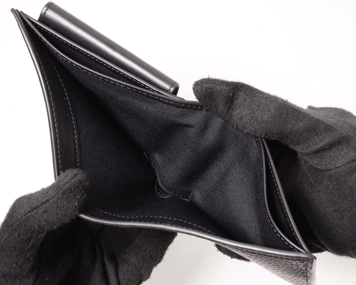 CELINE Bi-fold Triomphe 皮夾 黑色