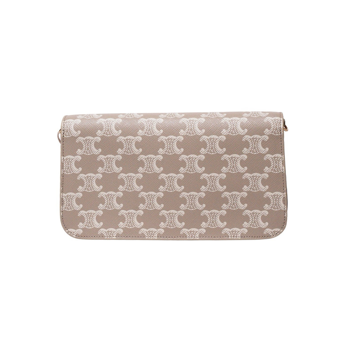 CELINE Multipochette Triomphe 標誌印花 雙背帶包