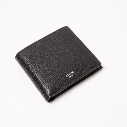 CELINE Bi-fold Triomphe 皮夾 黑色