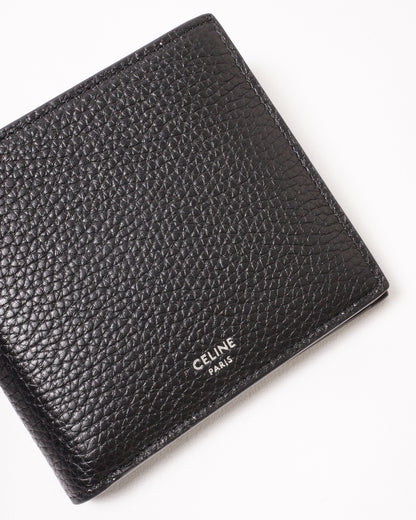 CELINE Bi-fold Triomphe 皮夾 黑色