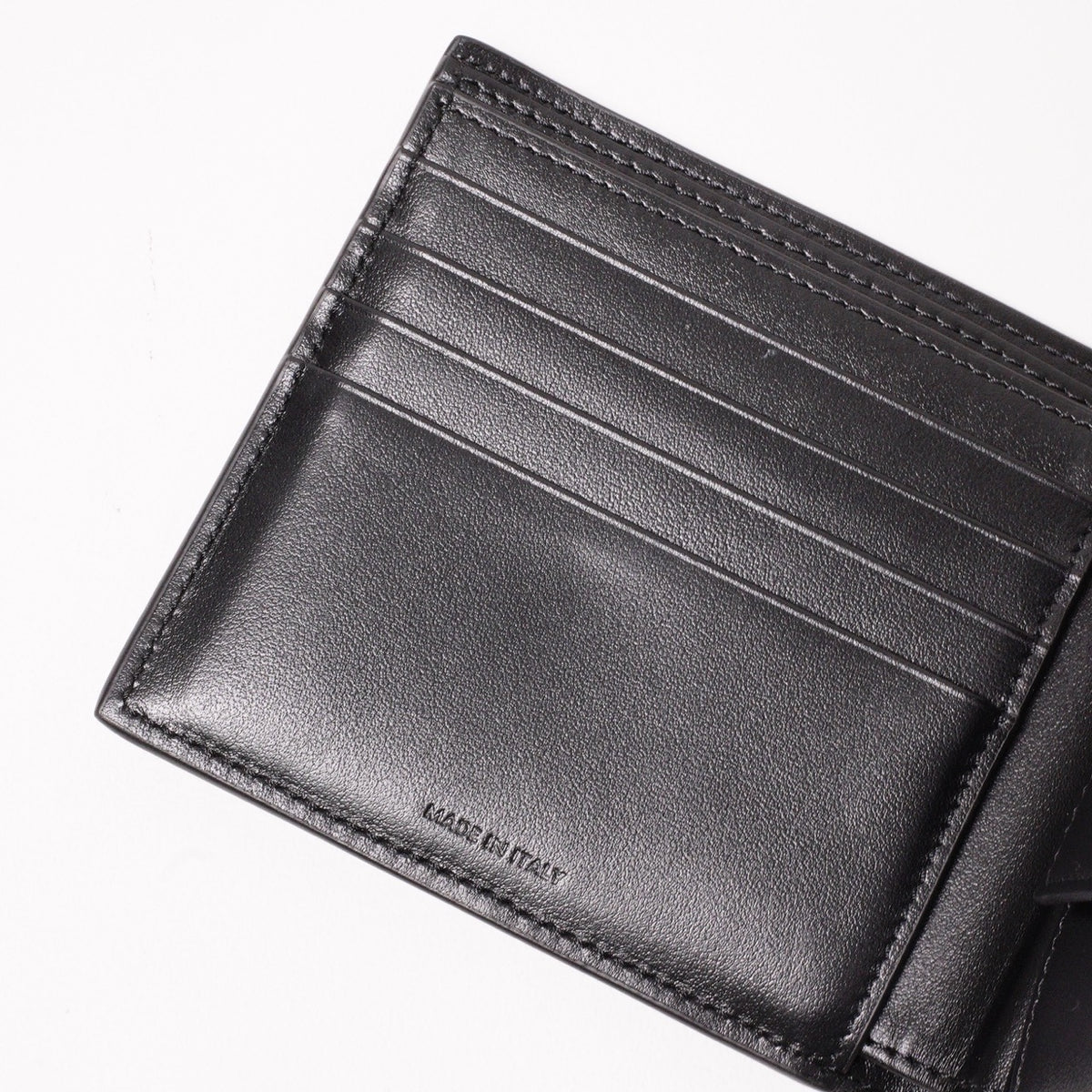 CELINE Bi-fold Triomphe 皮夾 黑色