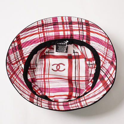 CHANEL 經典雙C珠珠漁夫帽 黑色