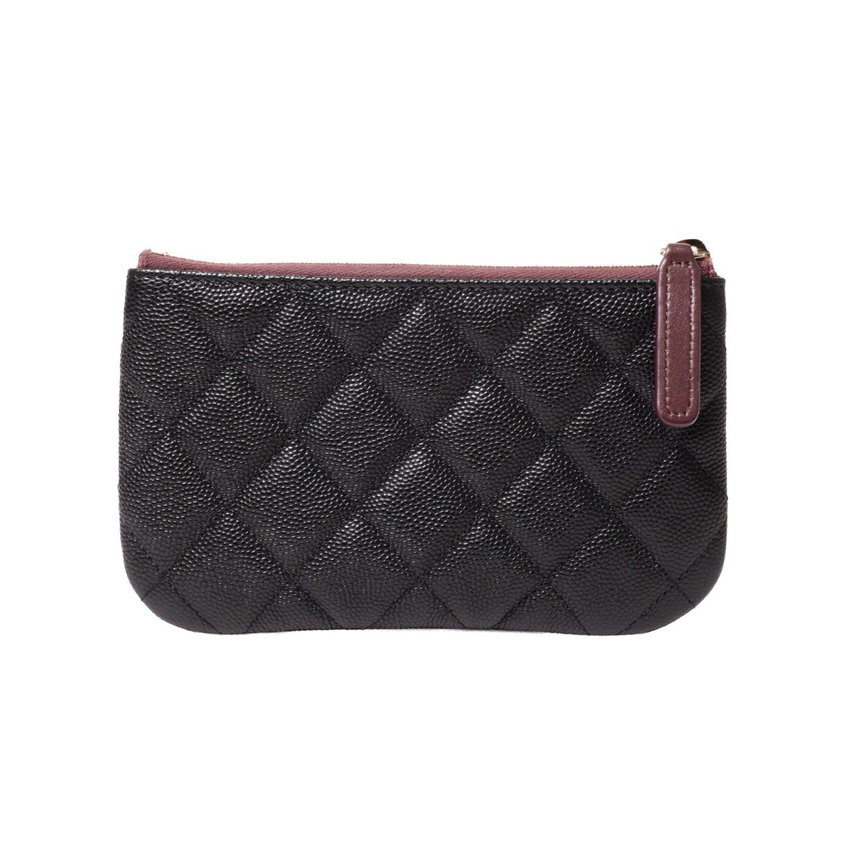 CHANEL 經典金色雙C 拉鍊一字包