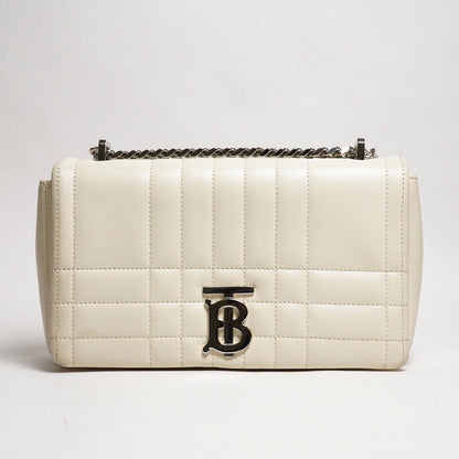 Burberry Lola chain bag奶白色鏈條包