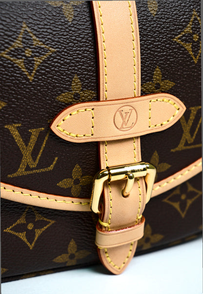 Louis Vuitton LV新款Saumur bb双子星復古馬鞍包 （9.8新）