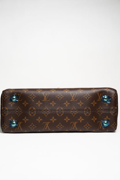 LOUIS VITTION Venus Monogram 帆布小牛皮手提包