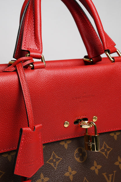 LOUIS VITTION Venus Monogram 帆布小牛皮手提包