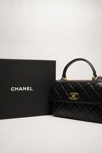 CHANEL Trendy CC 25 口蓋包芯片款