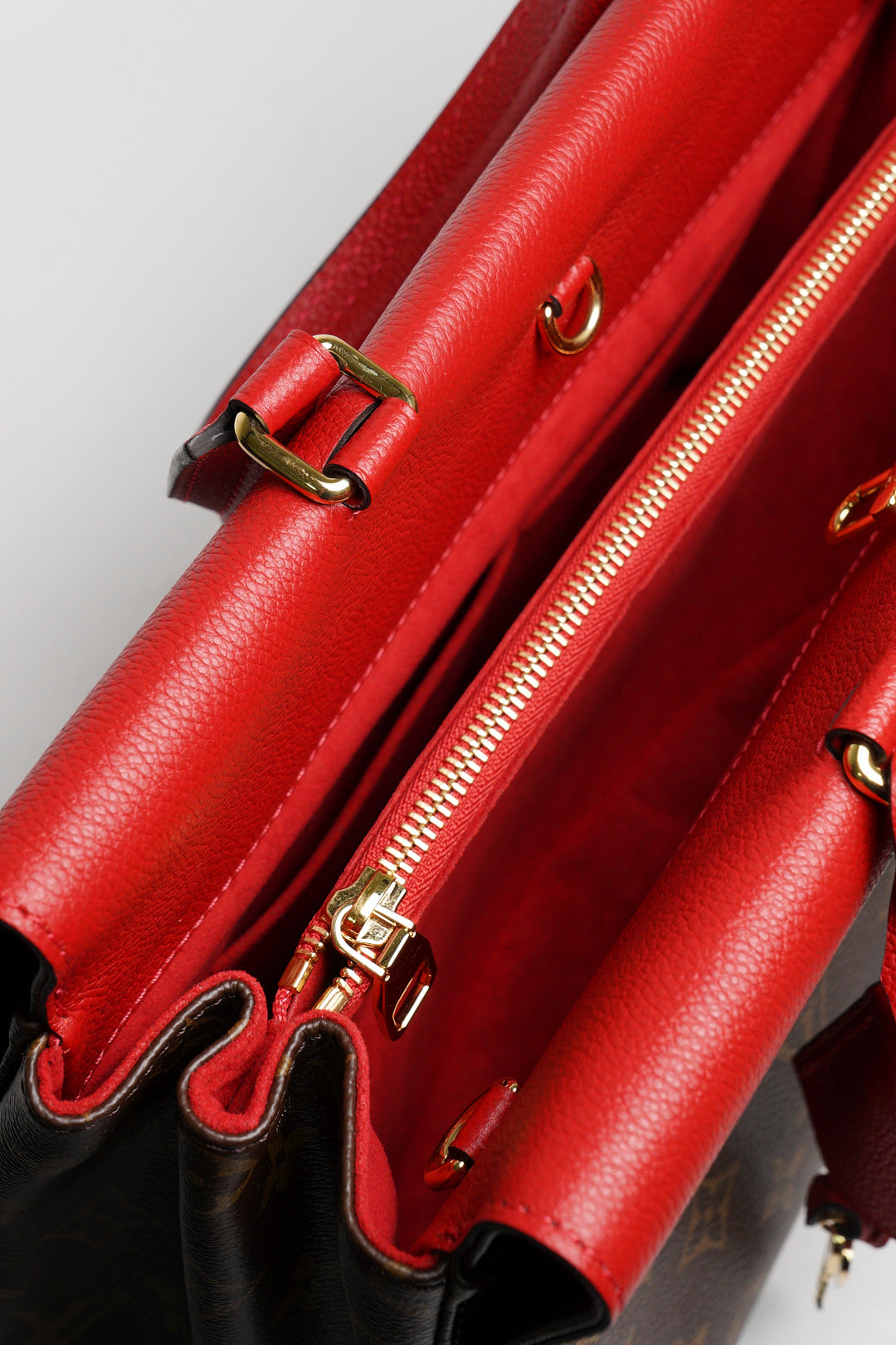 LOUIS VITTION Venus Monogram 帆布小牛皮手提包