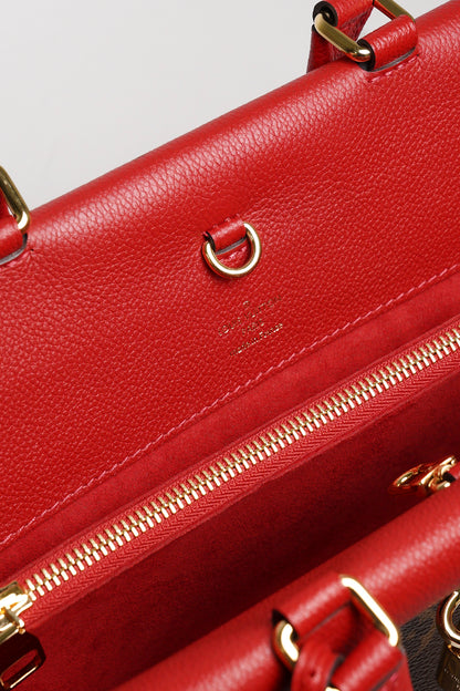 LOUIS VITTION Venus Monogram 帆布小牛皮手提包