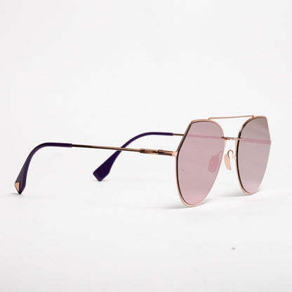 Fendi FF  玫瑰金女士太陽鏡