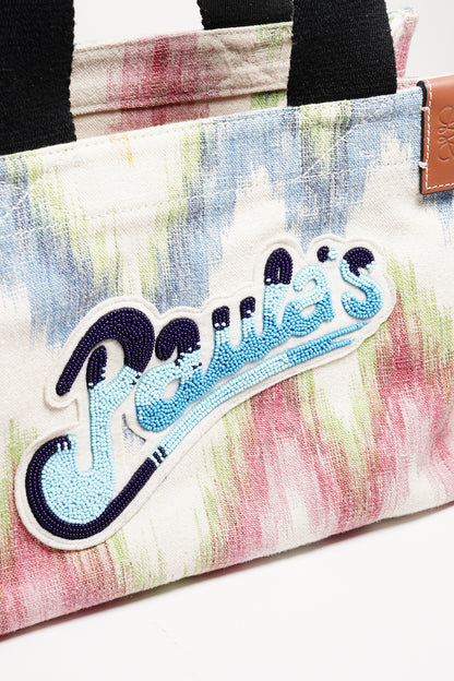 Loewe Paula‘s 海灘帆布手提包