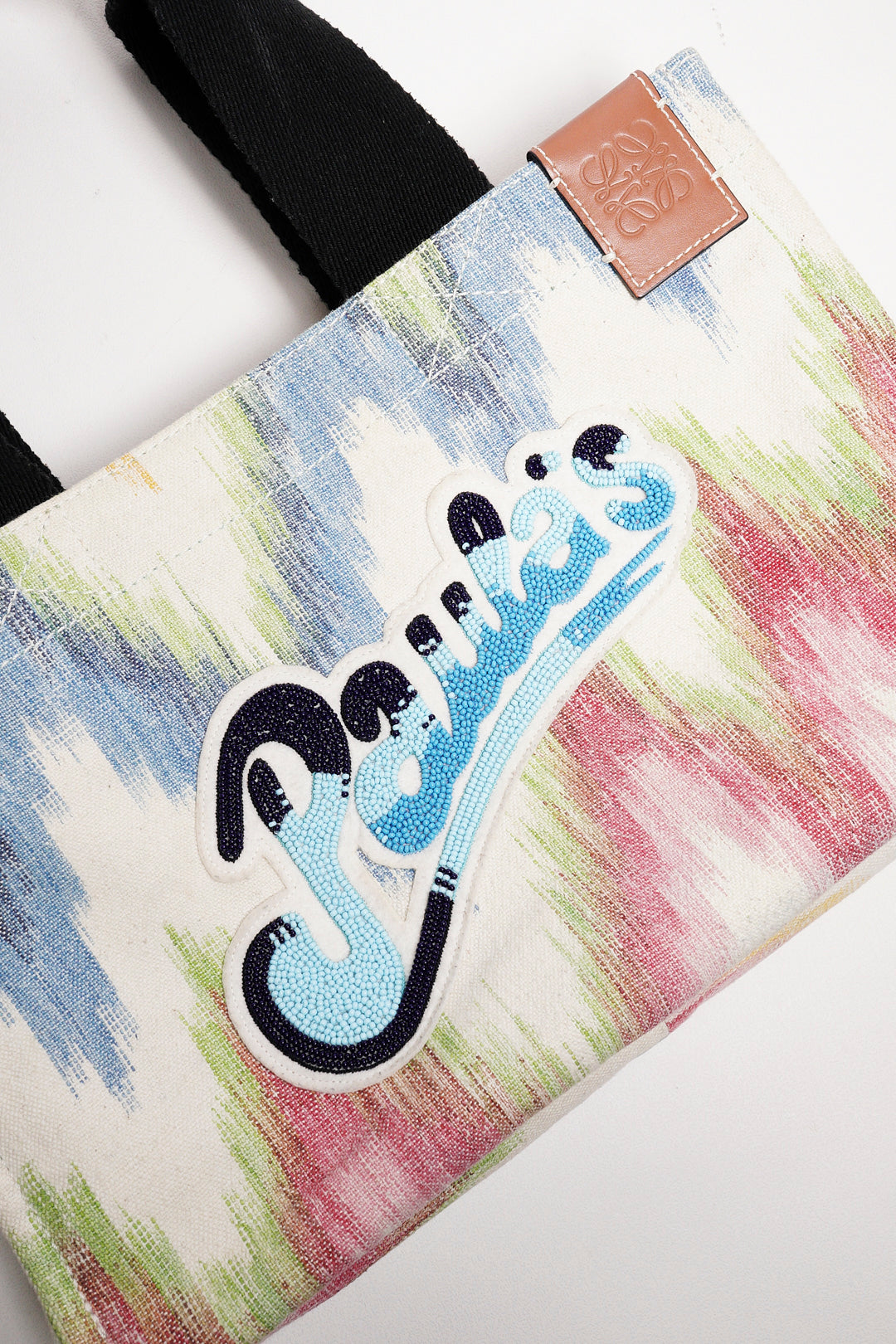 Loewe Paula‘s 海灘帆布手提包