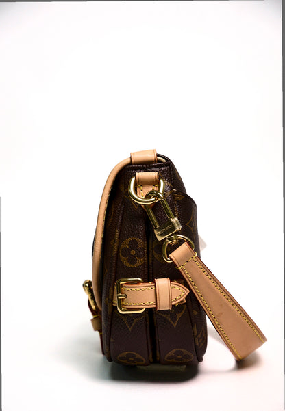 Louis Vuitton LV新款Saumur bb双子星復古馬鞍包 （9.8新）