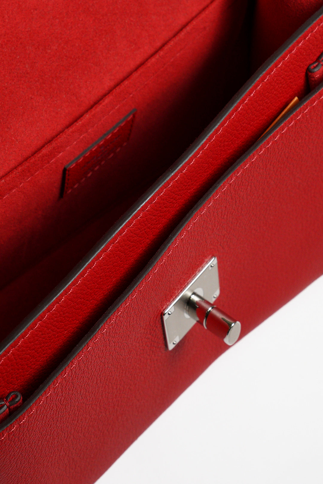 LOUIS VUITTON 牛皮皮革My Lockme BB銀扣鏈帶肩背袋