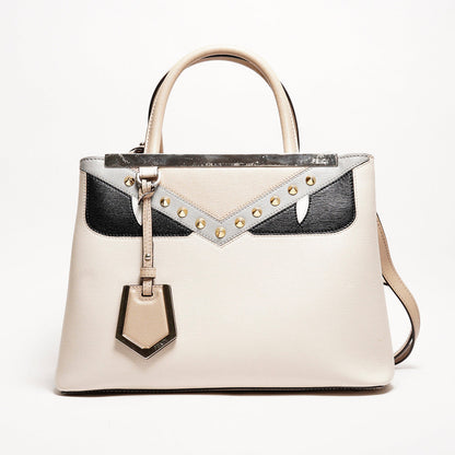 FENDI 拚色怪物包（附背帶）