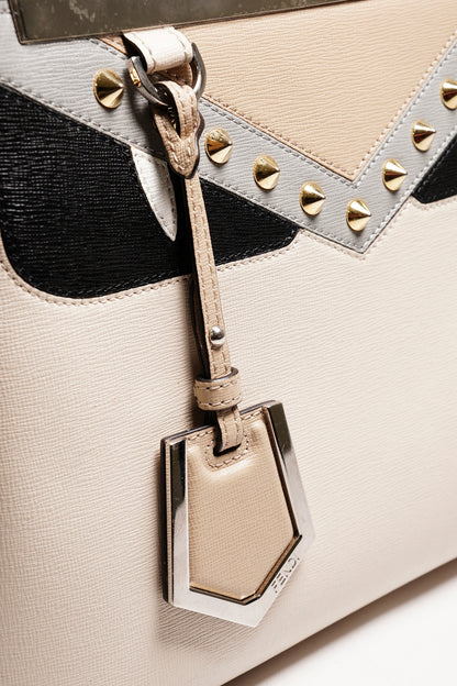 FENDI 拚色怪物包（附背帶）