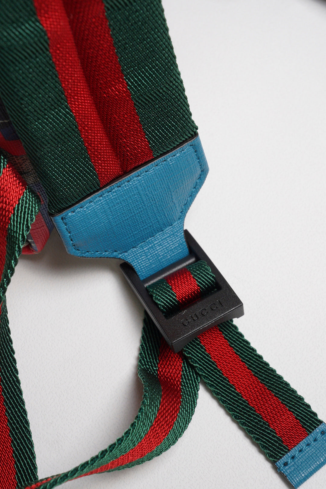 GUCCI GG Supreme 兒童狼紋雙肩包