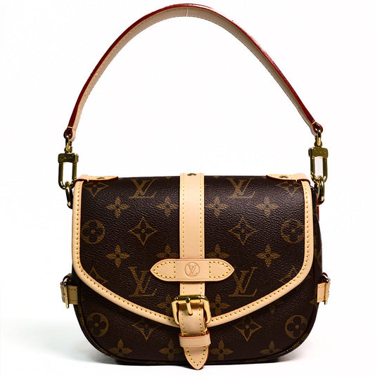 LOUIS VUITTON 雙子星 Saumar BB肩背包