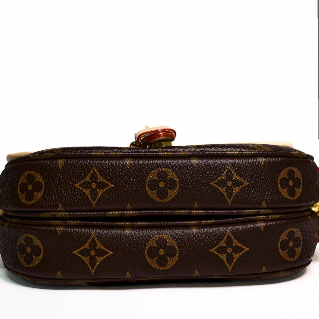 LOUIS VUITTON 雙子星 Saumar BB肩背包