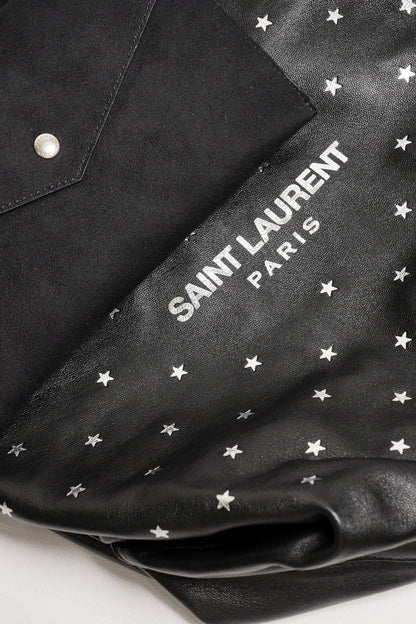 YSL 小羊皮星星水桶包（附小包）