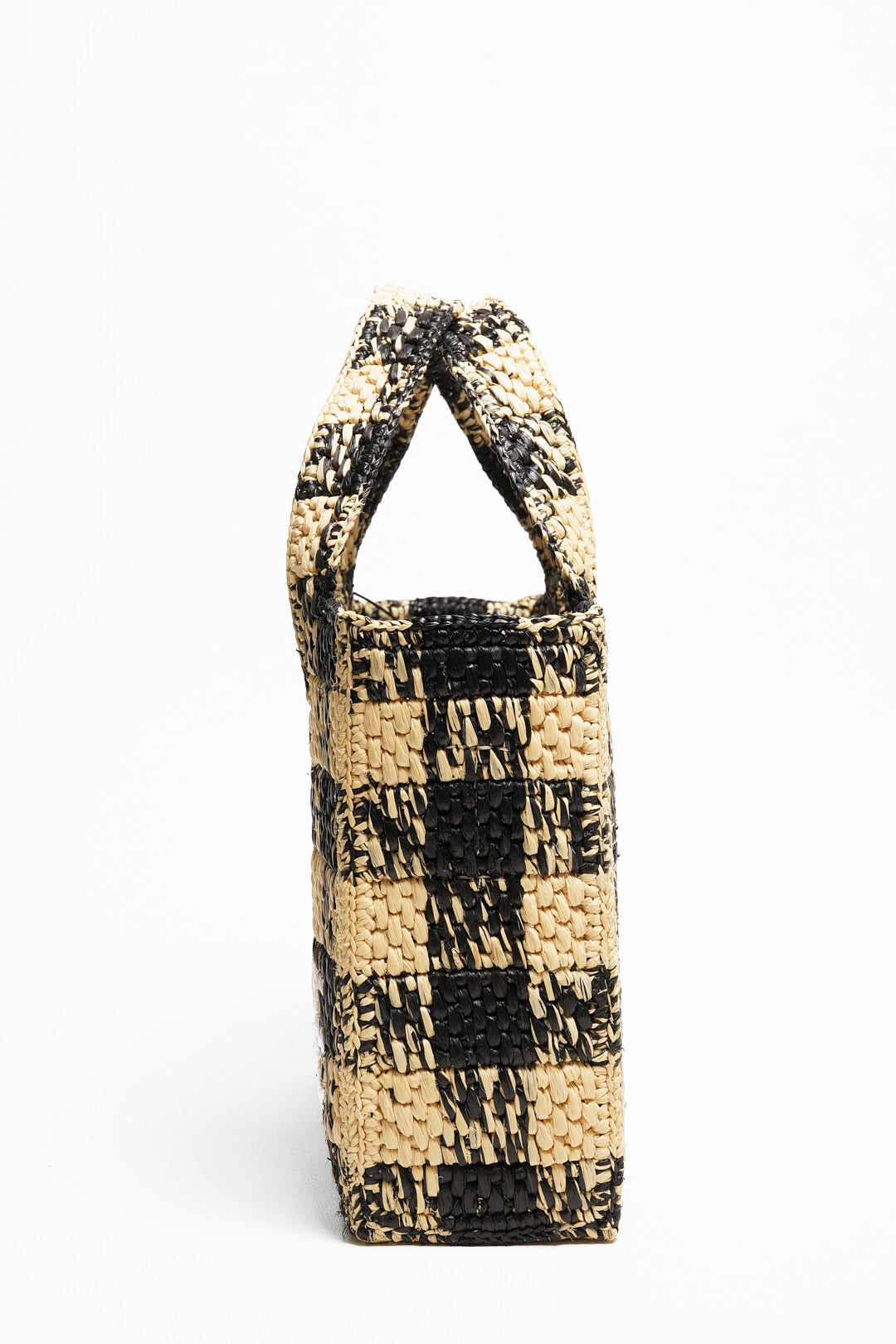 LOEWE 草編籃子 迷你托特包（附背帶）