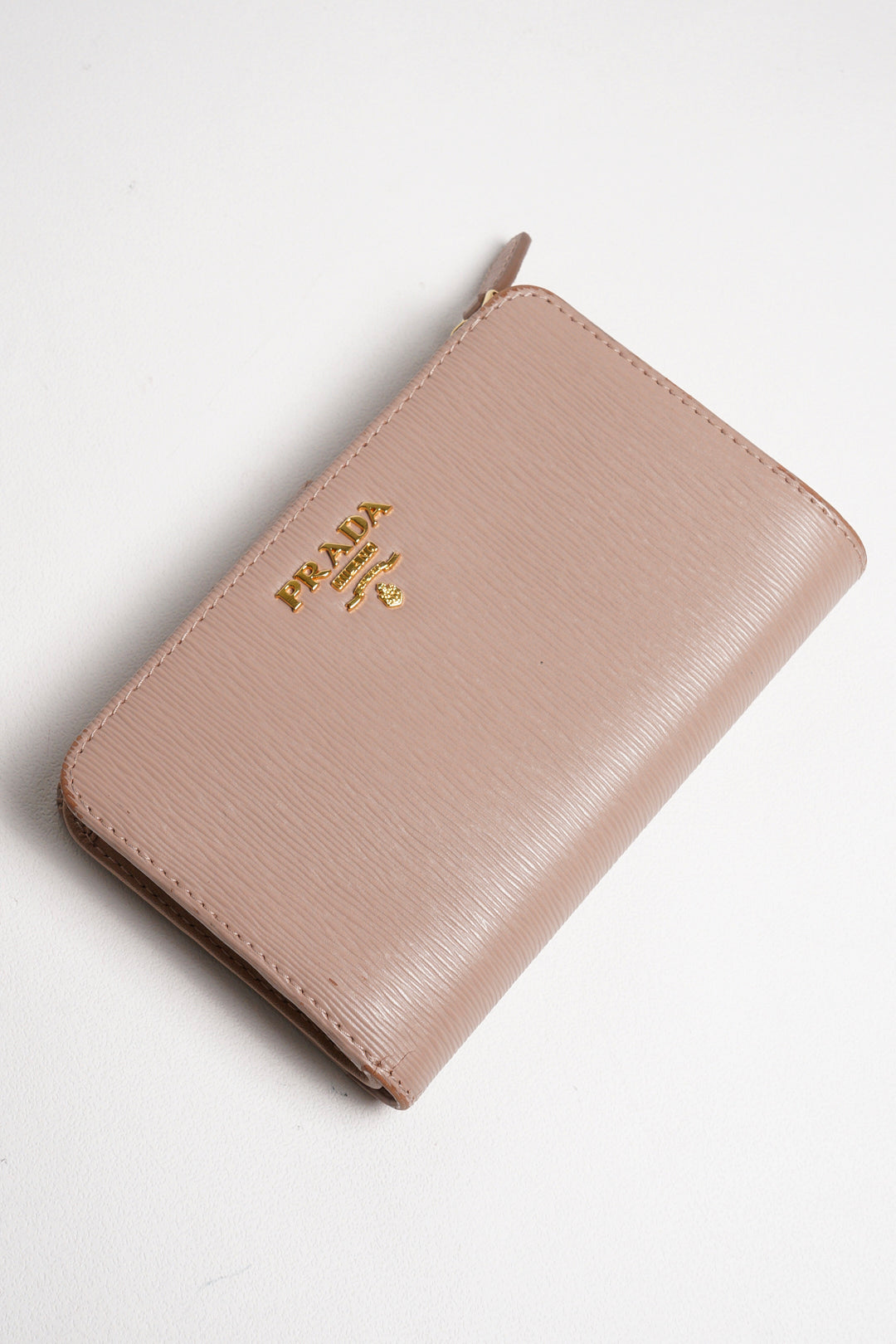 PRADA 帆布中夾錢包