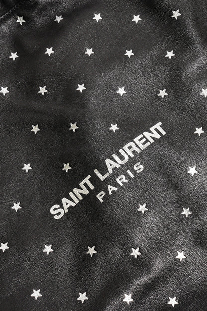 YSL 小羊皮星星水桶包（附小包）