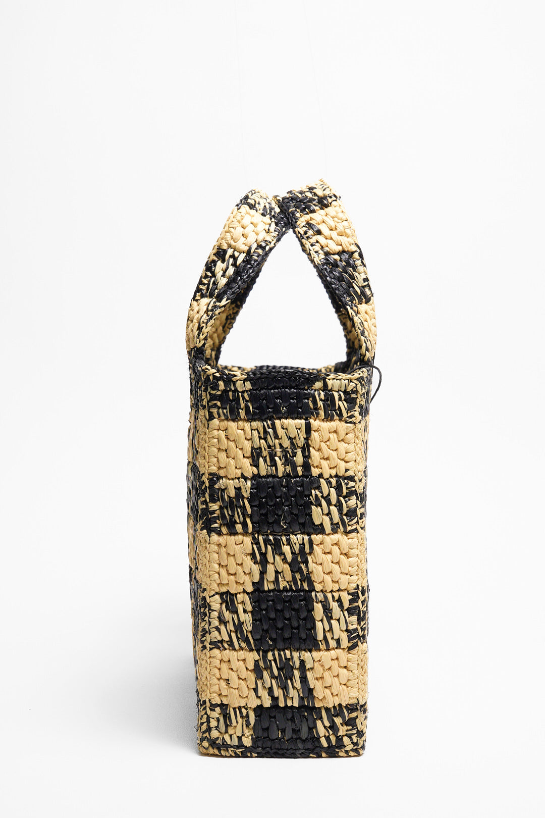 LOEWE 草編籃子 迷你托特包（附背帶）