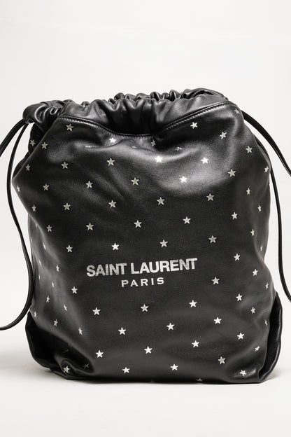 YSL 小羊皮星星水桶包（附小包）