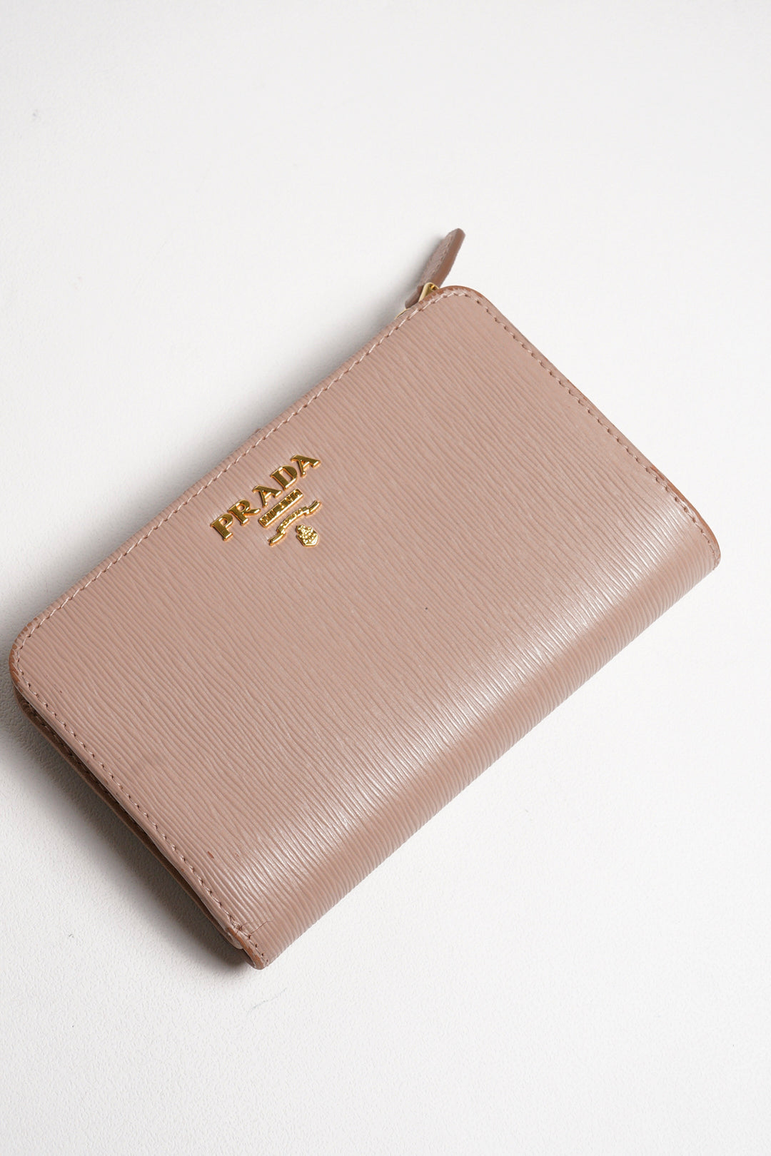 PRADA 帆布中夾錢包