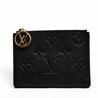 LOUIS VUITTON 經典壓花短夾 二手