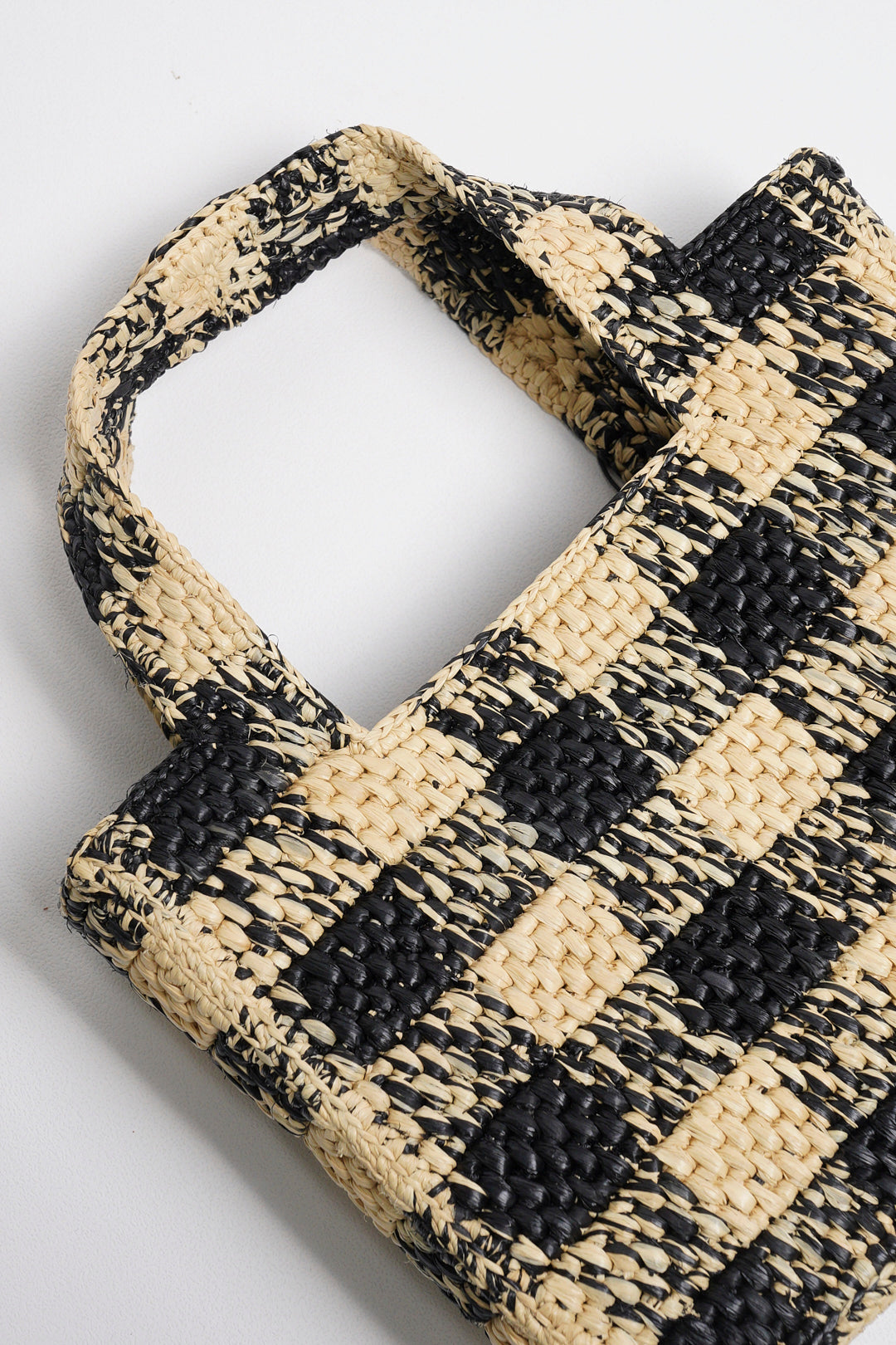 LOEWE 草編籃子 迷你托特包（附背帶）