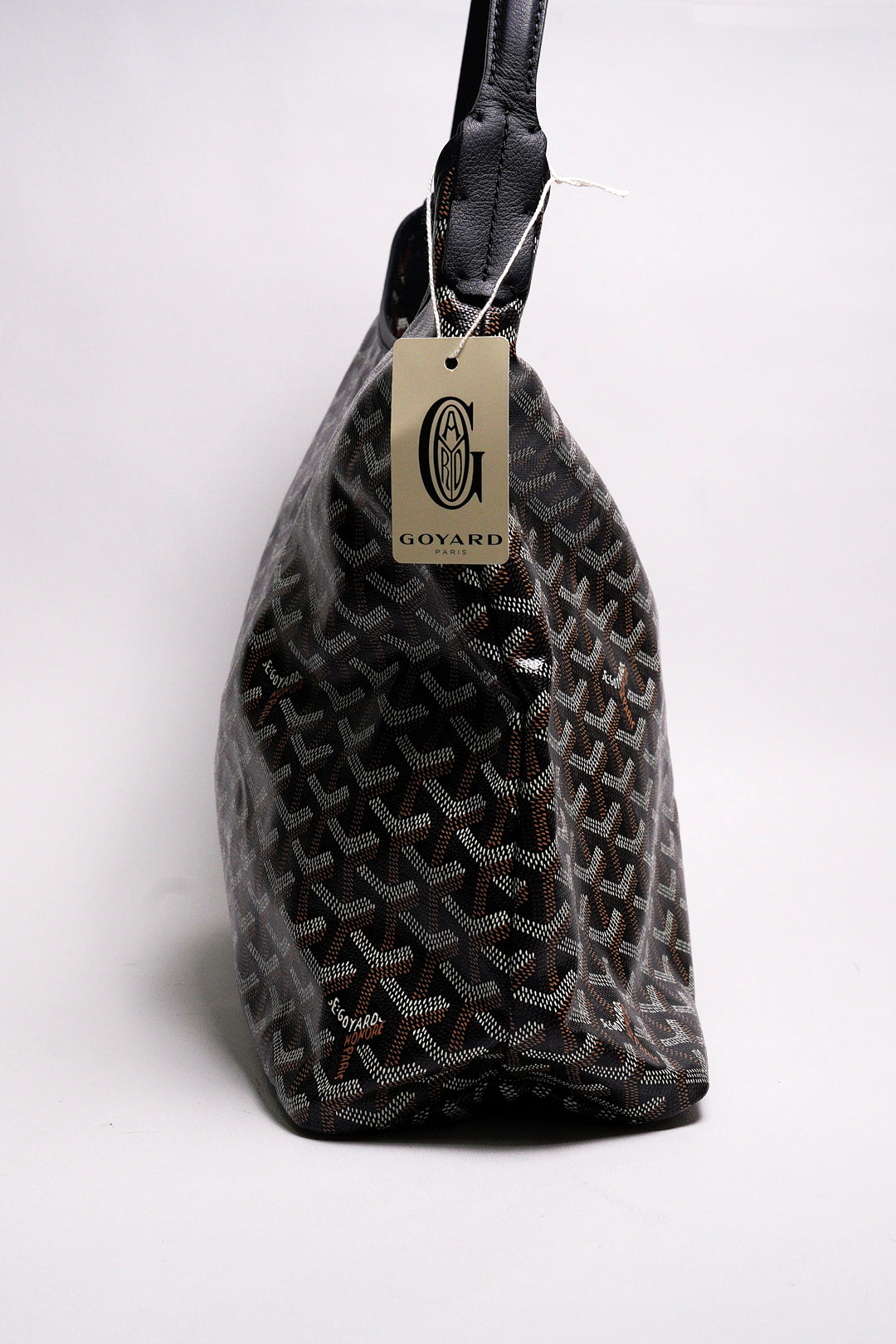 GOYARD  Boheme Hobo PM 塗層帆布圖騰肩背流浪包
