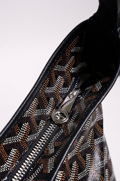 GOYARD  Boheme Hobo PM 塗層帆布圖騰肩背流浪包