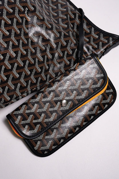 GOYARD  Boheme Hobo PM 塗層帆布圖騰肩背流浪包